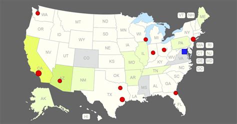 Clickable Map Of Usa Kinderzimmer 2018