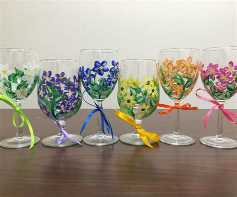 Painted Wine Glasses 8 Steps With Pictures Instructables