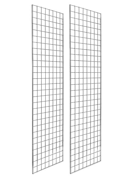 Gridwall Panels 2 X 7 Chrome H 5702c Uline