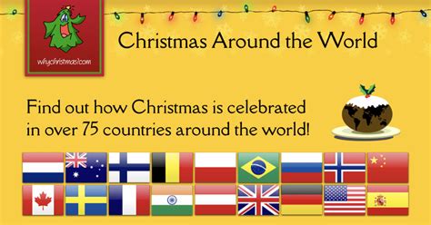 Find Out How Christmas Is Celebrated In Lots Of Different Countries Around The World Holidays