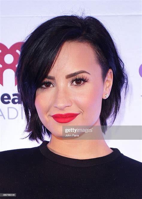 Demi Lovato Attends 93 3 Flz S Jingle Ball 2014 At Amalie Arena On News Photo Getty Images