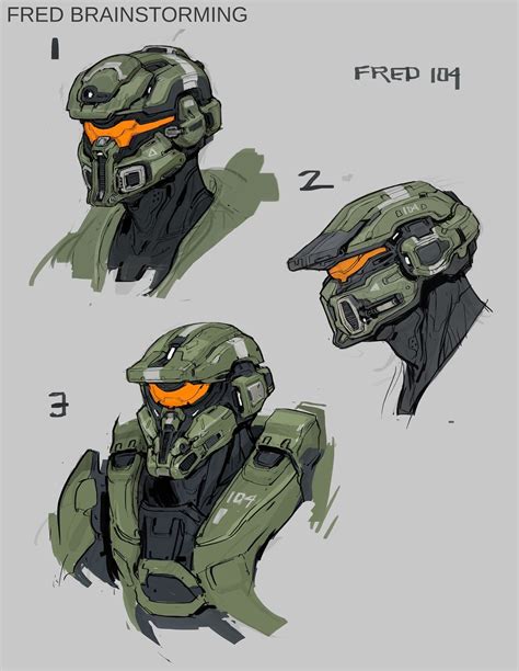 Halo Guardians Concept Art By Kory Lynn Hubbell Concept Art World Halo Armor Helmet