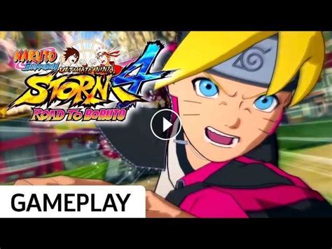 Boruto Vs Naruto Naruto Shippuden Ultimate Ninja Storm 4 Road To