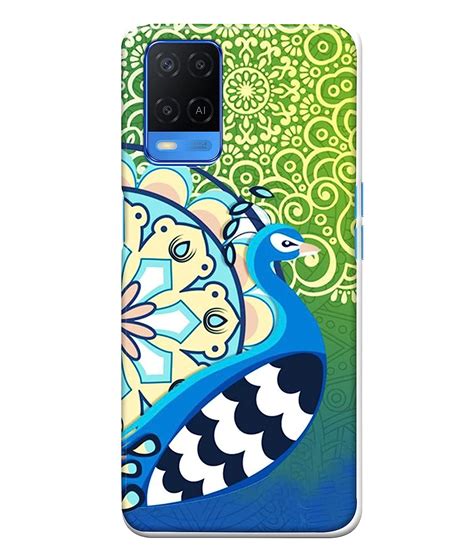 dugvio® polycarbonate printed hard back case cover for oppo a54 cph2239 oppo a54 5g