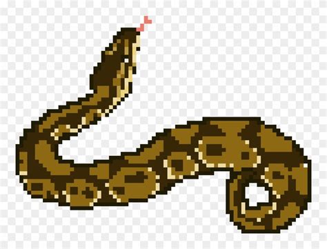 Minecraft Snake Pixel Art