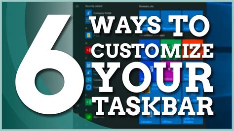 Windows 101 Four Ways To Customize Your Taskbar Windows