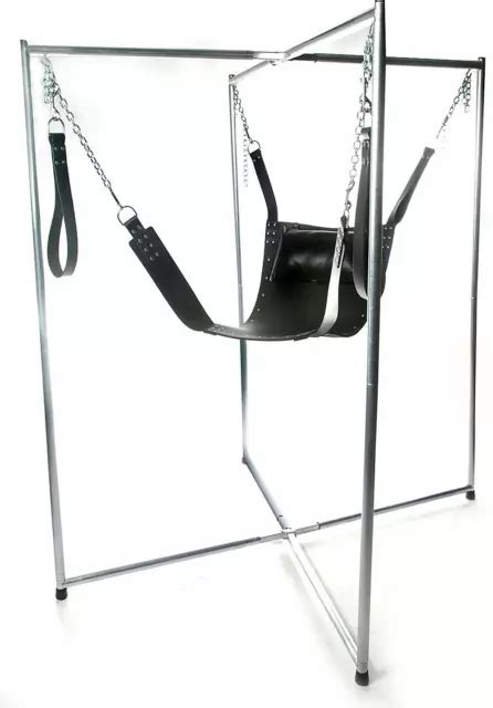 Bdsm Heavy Duty Leather Sling Swing Hammock For Sex Swing And Sling With Stirrups 129 99 Picclick