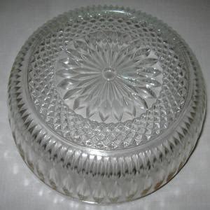 Lead Crystal Bowl With Silver Plate Rim Line Diamond Design Etsy