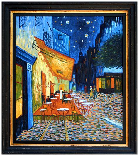 After Vincent Van Gogh Paris Cafe Nocturnal Landscape At 1stdibs