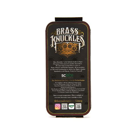 Brass Knuckles Blueberry 1000mg