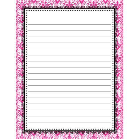 Parisian Lined Chart Tcr77166 Teacher Created Resources