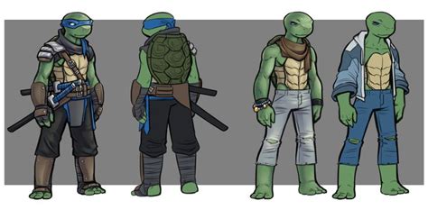 Tmnt Redesign Project Leonardo Comfort And Adam Teenage Mutant Ninja Turtles Movie Teenage