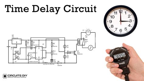 555 Delay Timer Circuit Diagram