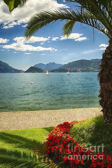 Lake Como View By George Oze Beautiful Nature Beautiful