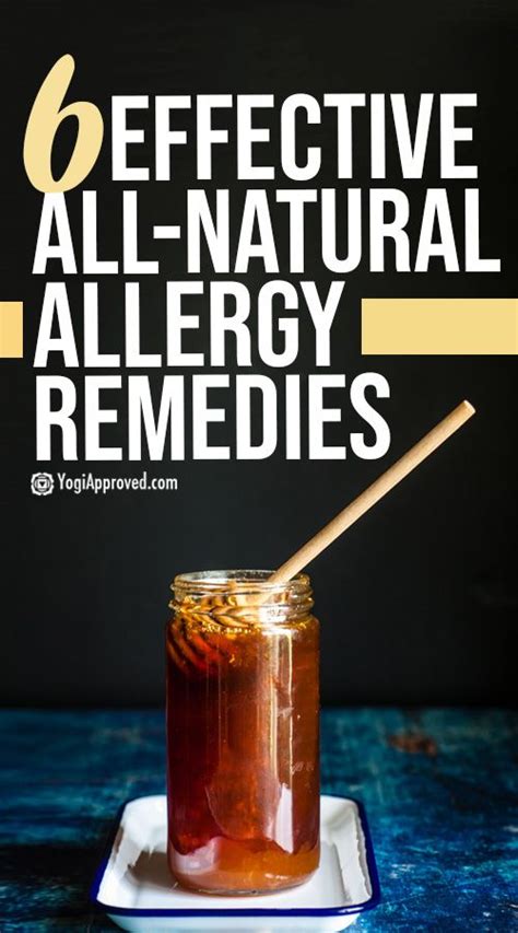 6 Effective And All Natural Allergy Remedies Have You Tried These