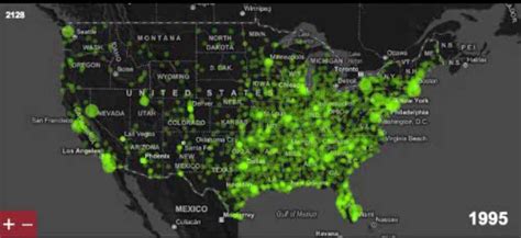 These Maps Show How Walmart Took Over The Usa Business Insider