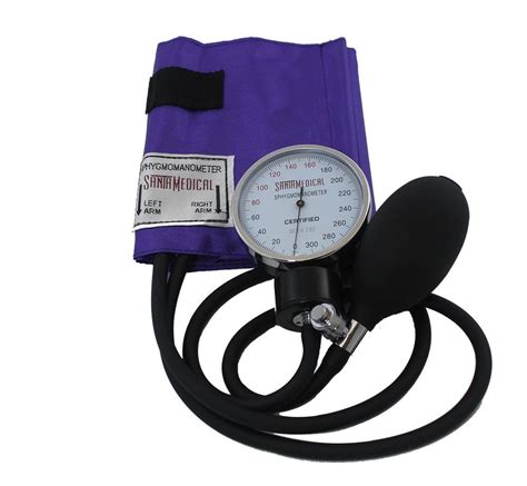 Santamedical Adult Deluxe Aneroid Sphygmomanometer With Stethoscope C