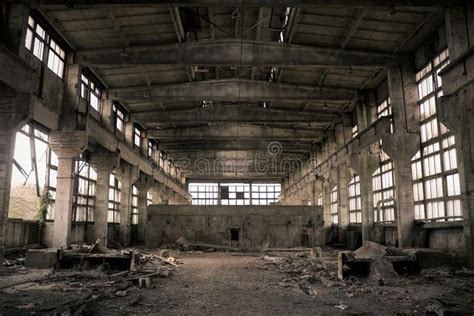 Abandoned Industrial Interior Abandoned Industrial Building Interior