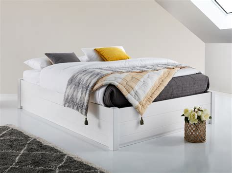 Queen Size Platform Bed With Storage No Headboard Hanaposy