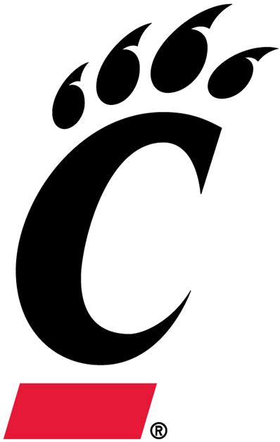Cincinnati Bearcats Primary Logo History Cincinnati Bearcats Football