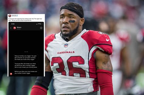 Cardinals' Budda Baker Shares DMs He Received From A 49ers Fan Calling 
