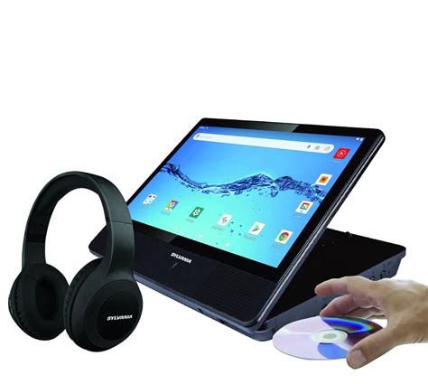 Sylvania 101 Quad Core Tabletportable Dvd Combo With Bluetooth