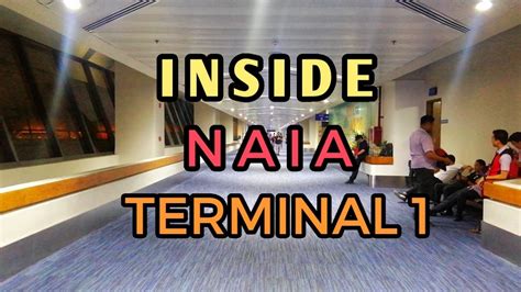 Inside Naia Terminal 1 Youtube