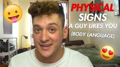 Sure Signs A Guy Likes You Body Language 👉👌7 Signs He Likes You Clear Signals A Guy Really