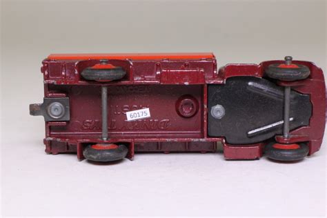 Dinky Toys 30s Austin Covered Truck Maroon Red Tilt 60175