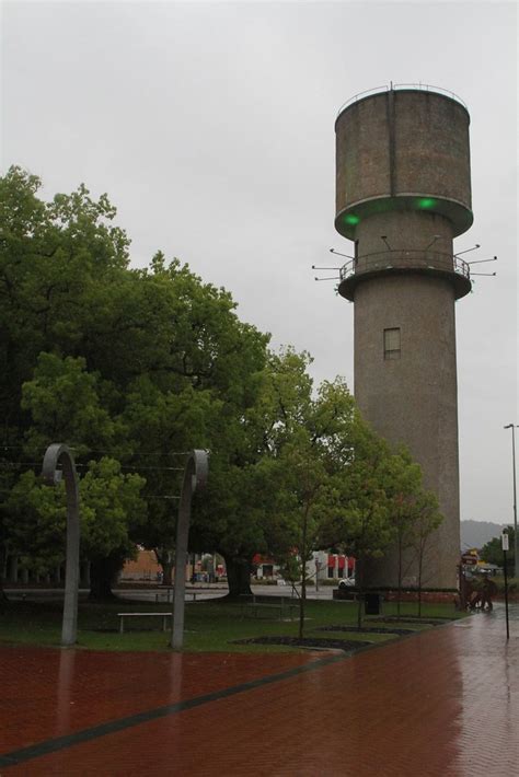 Wodonga Water Tower Is The Landmark On The Main Street Flickr