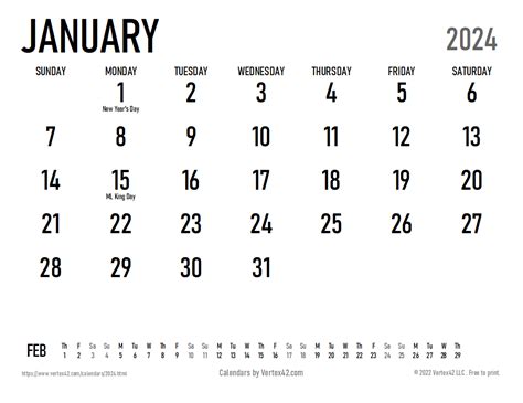 Getthe2024largeprintcalendarfrom Yearly Calendar
