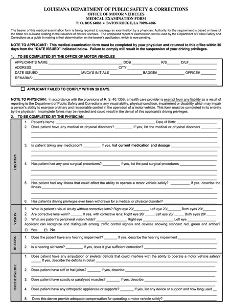 Dmv Forms Louisiana Fill Out And Sign Printable Pdf Template 2022