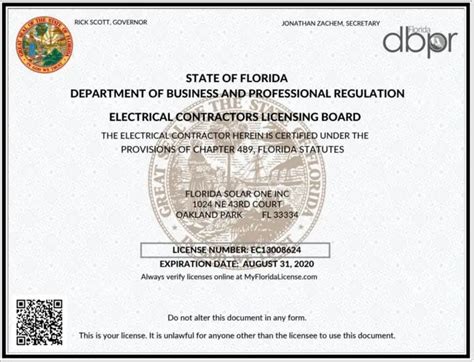 Get Electric License Florida Application Form Exam Process Electrical U