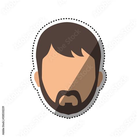 Man Faceless Head Icon Vector Illustration Graphic Design Stockfotos Und Lizenzfreie Vektoren