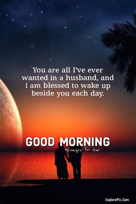 85 Romantic Good Morning Greetings To Husband Explorepic