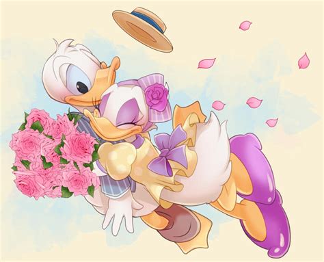 84541 Safe Artist Natsu Nori Daisy Duck Disney Donald Duck