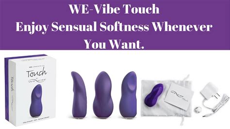 We Vibe Touch Sex Toy Vibrator Purple Youtube