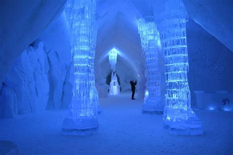 Experience The Hotel De Glace Ice Palace Ice Hotel Ice Hotel Quebec