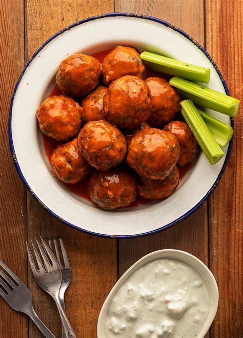 Buffalo Meatballs Recipe Buffalo Chicken Style Meatballs Hank Shaw