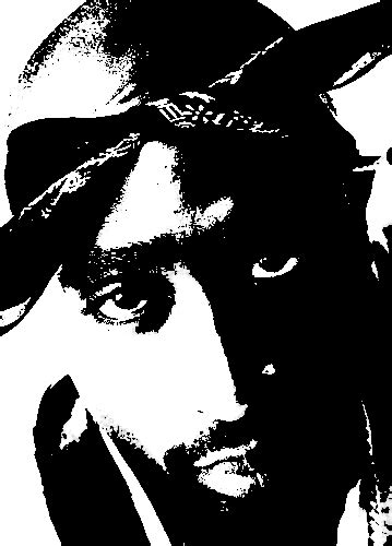 2pac Stencil By Dasigner On Deviantart