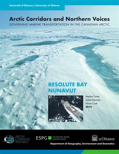 Pdf Arctic Corridors And Northern Voices Governing Marine