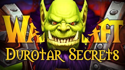 World Of Warcraft Secrets Durotar Youtube