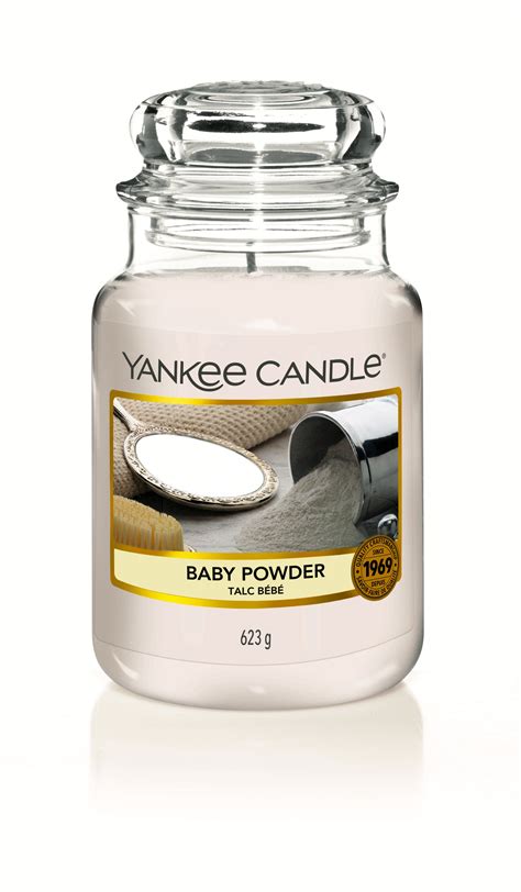Yankee Candle Classic Large Jar Baby Powder Candle 623 G £1999