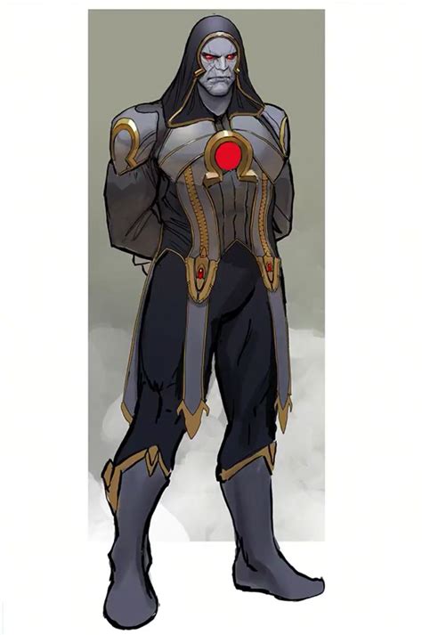 New Justice Art Darkseid Dc Comics Superhero Characters Villain