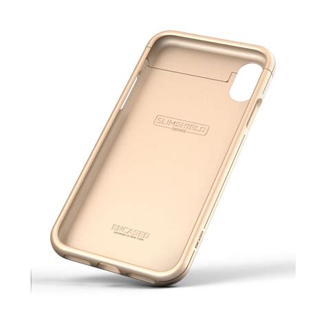Iphone X Slimshield Case Gold Encased