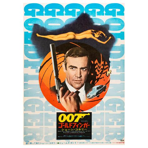 Original Vintage James Bond Movie Poster Thunderball Sean Connery As
