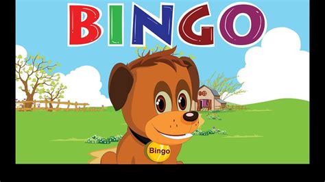 Bingo Dog Song Flickbox Nursery Rhymes With Lyrics Kids Songs