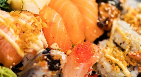free images meal asian food sushi roll street food wasabi platter maki ginger