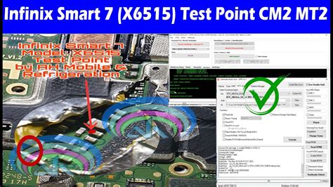 Infinix Smart 7 X6515 Test Point 100 Working Cm2 Umt