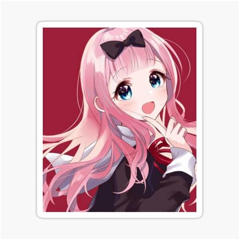 Chika Fujiwara Sticker For Sale By Androart Redbubble